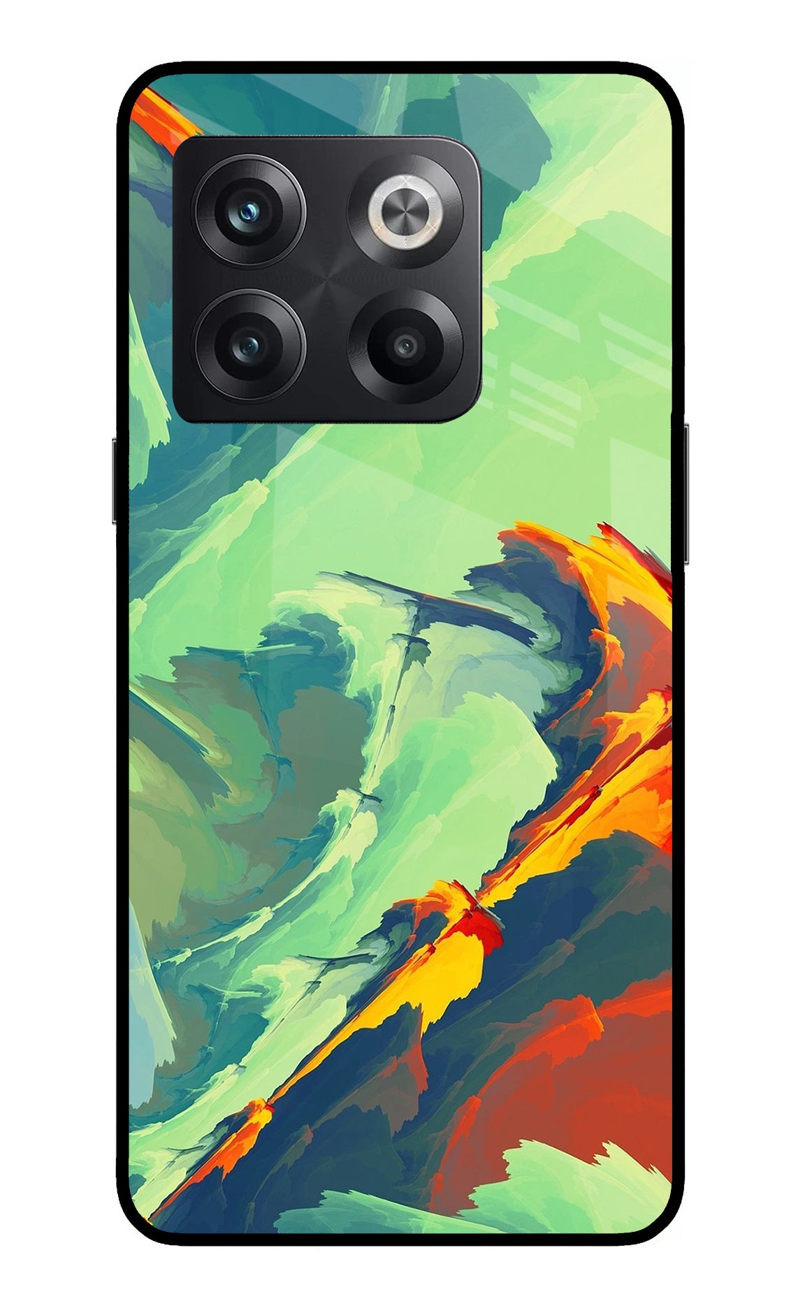 Paint Art OnePlus 10T 5G Glass Case