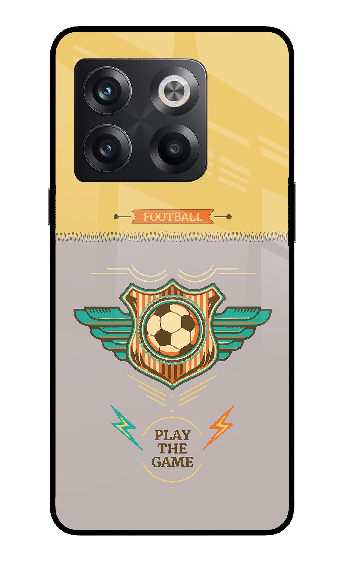 Football OnePlus 10T 5G Back Cover