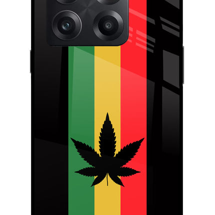 Weed Flag OnePlus 10T 5G Glass Case
