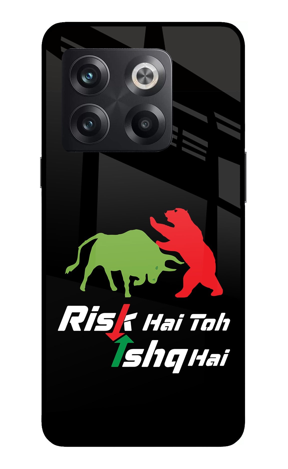 Risk Hai Toh Ishq Hai OnePlus 10T 5G Back Cover