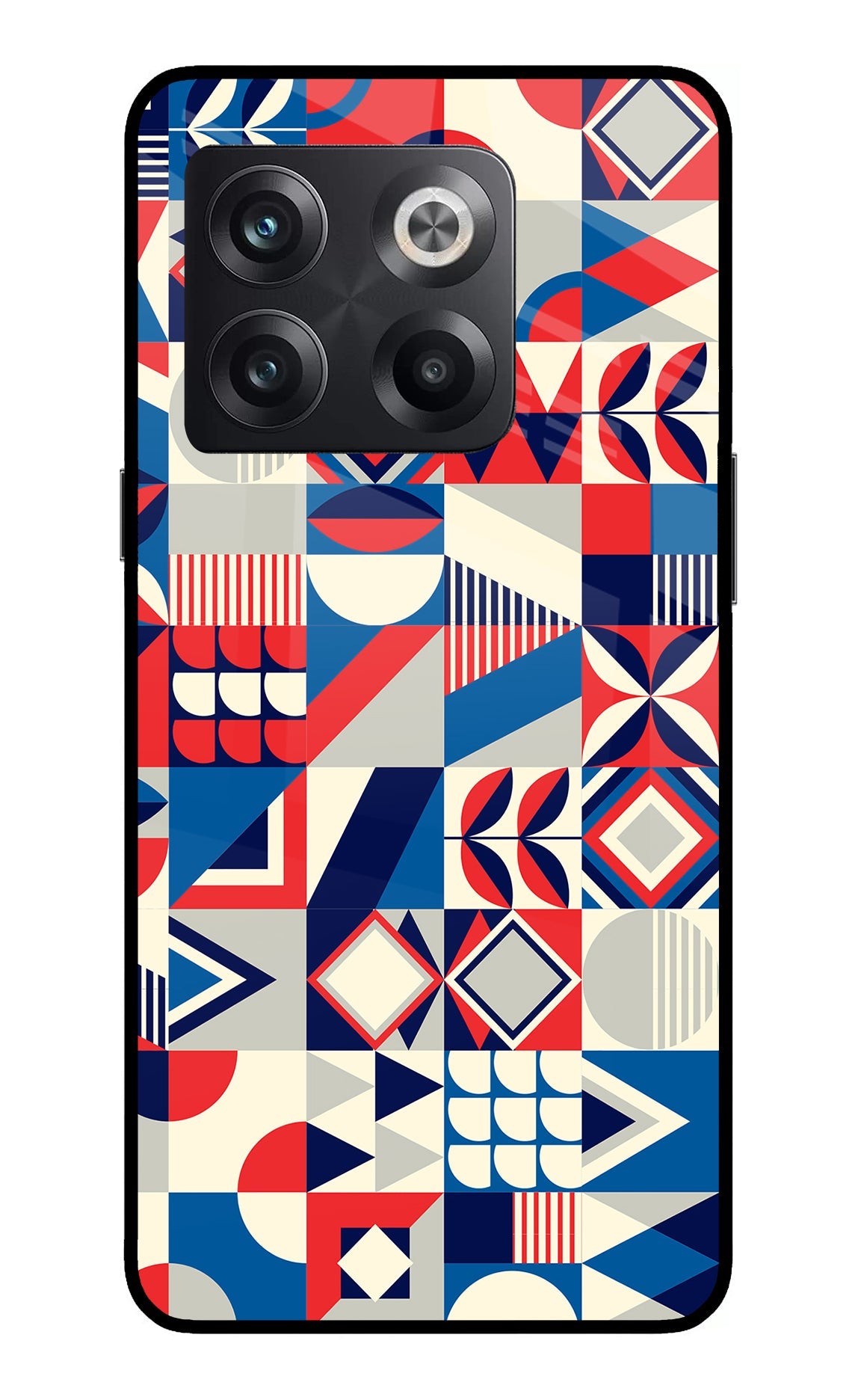 Colorful Pattern OnePlus 10T 5G Back Cover