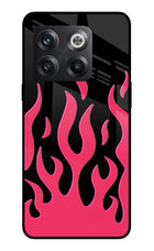 Fire Flames OnePlus 10T 5G Glass Case