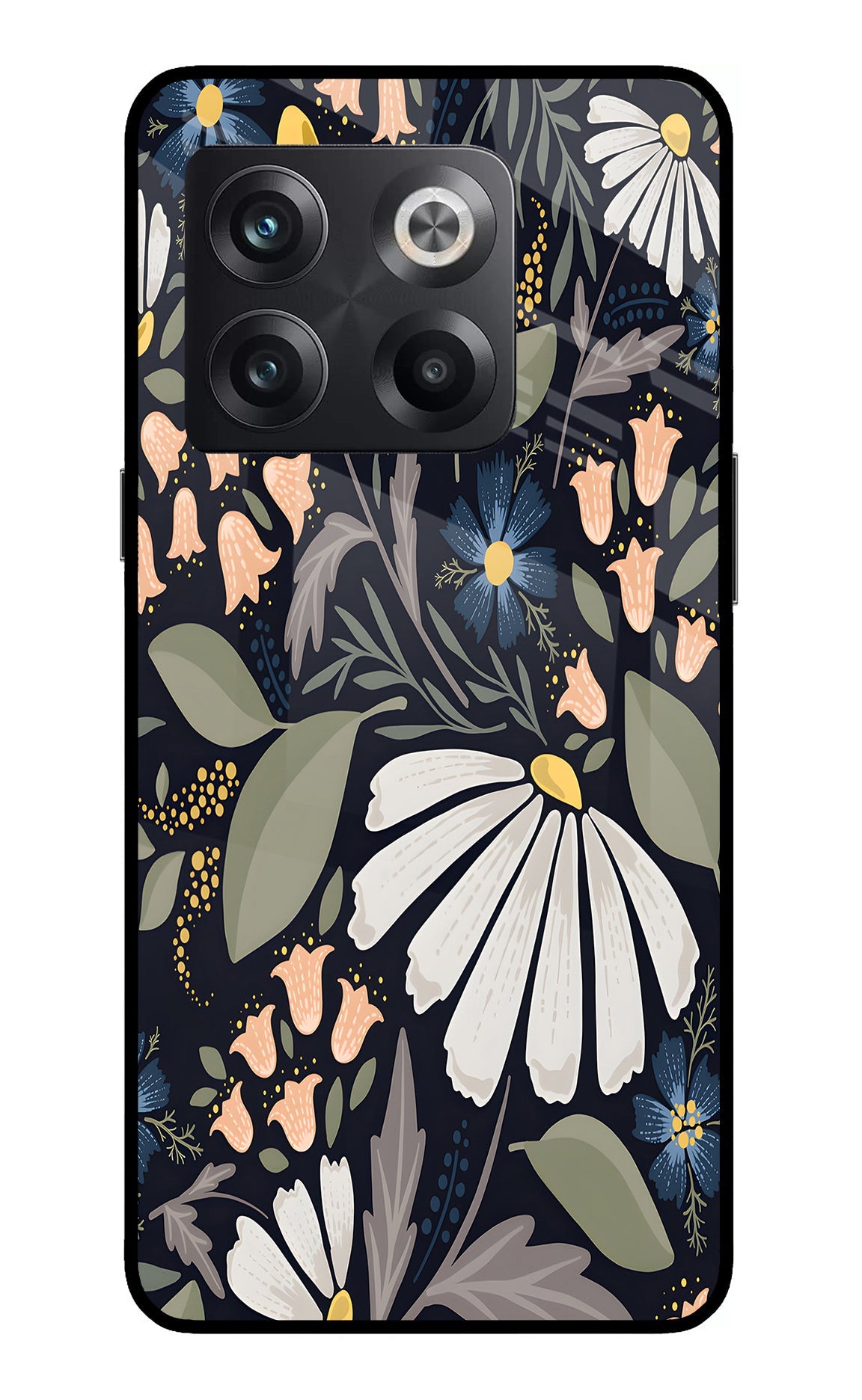 Flowers Art OnePlus 10T 5G Back Cover