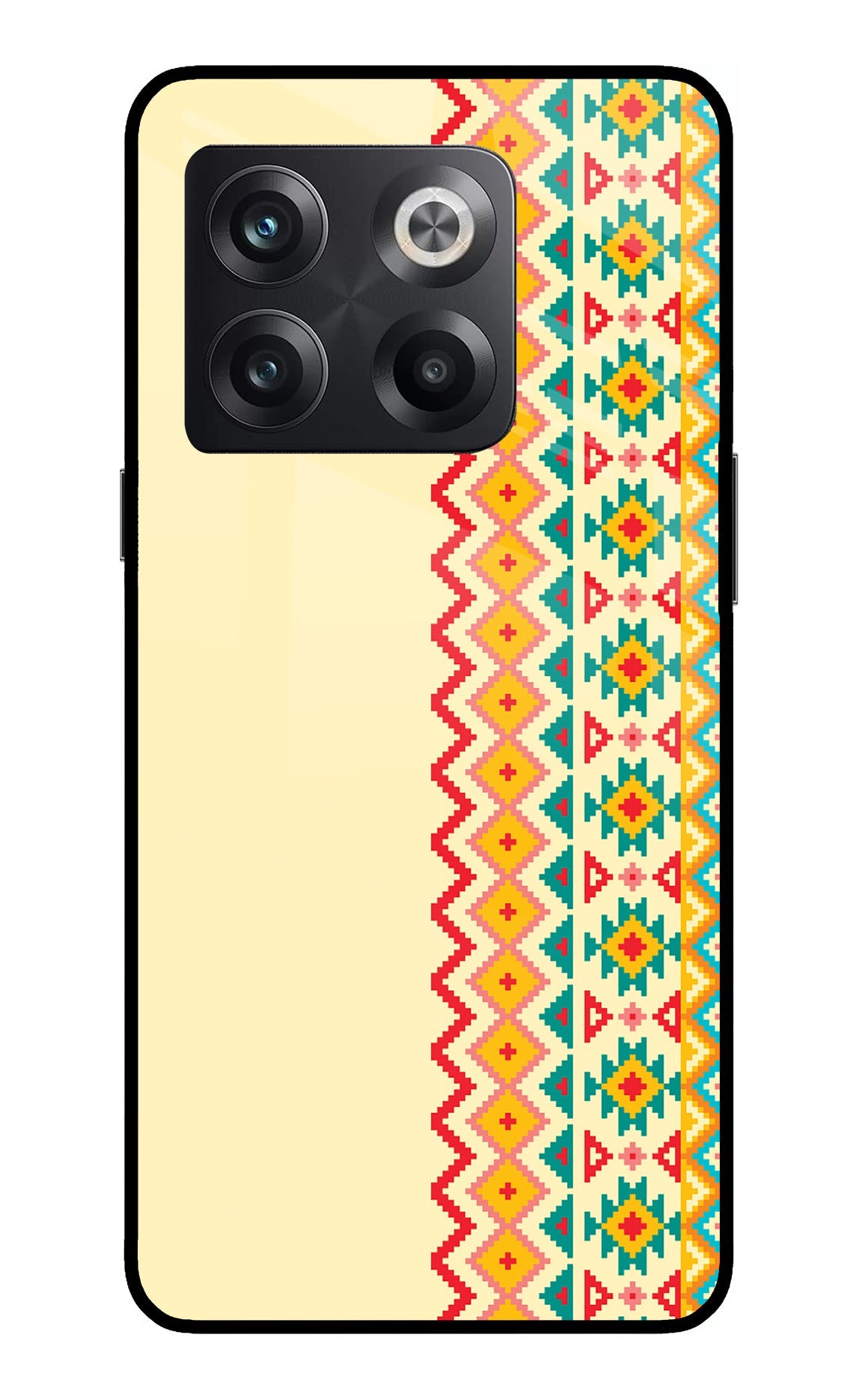 Ethnic Seamless OnePlus 10T 5G Glass Case