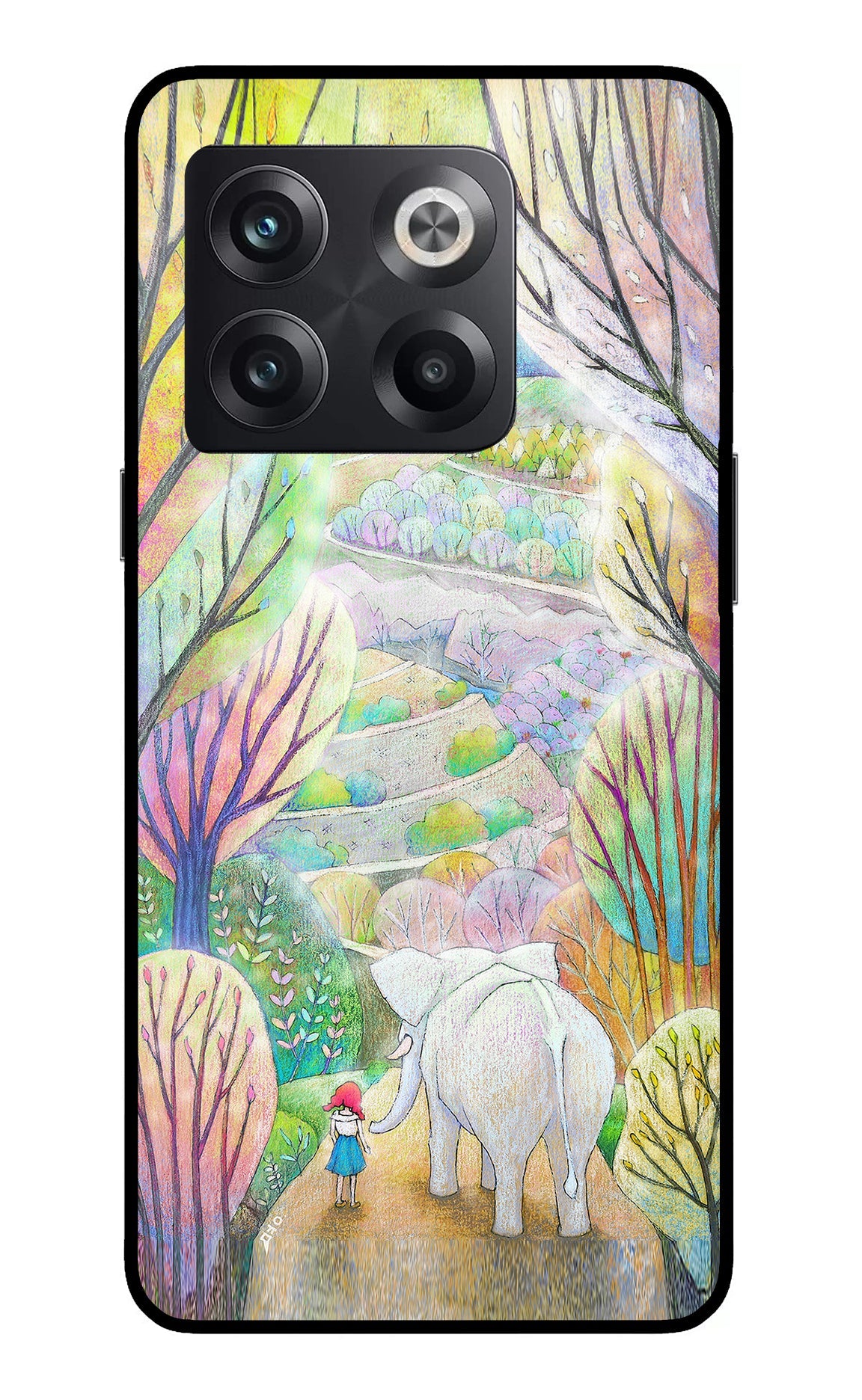 Nature Painting OnePlus 10T 5G Back Cover