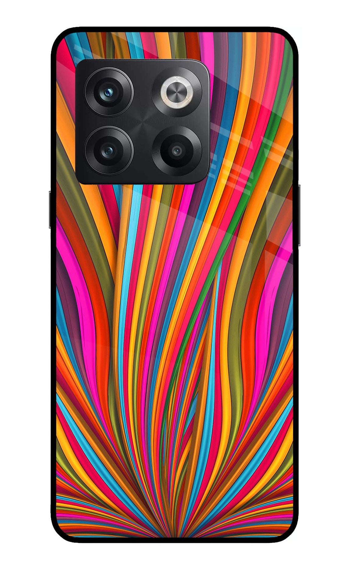 Trippy Wavy OnePlus 10T 5G Glass Case