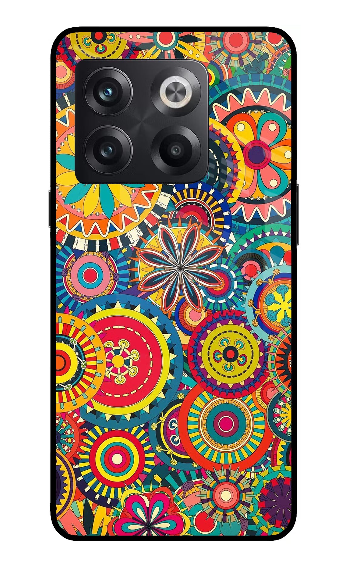 Gol Gol Art OnePlus 10T 5G Glass Case Back Cover by Casekaro