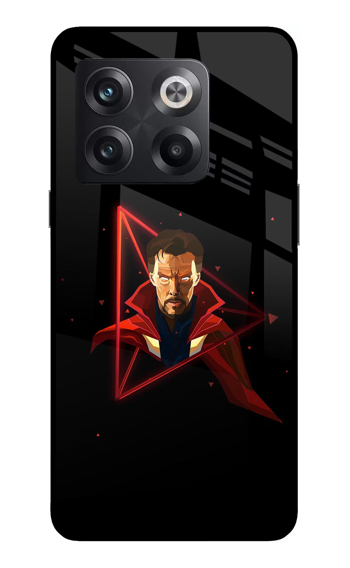 Doctor Ordinary OnePlus 10T 5G Glass Case Back Cover by Casekaro