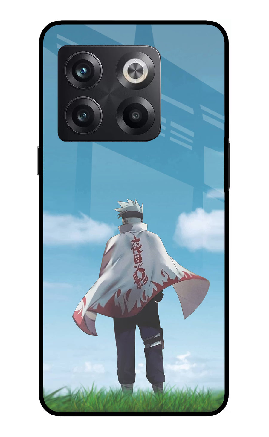 Kakashi OnePlus 10T 5G Back Cover, Glass case
