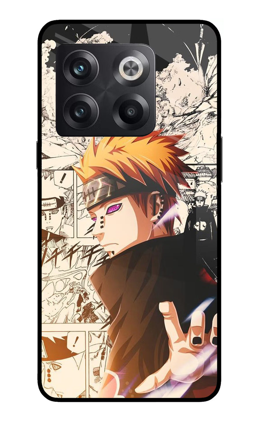 Pain Anime OnePlus 10T 5G Back Cover, Glass case