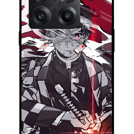Demon Slayer OnePlus 10T 5G Glass Case
