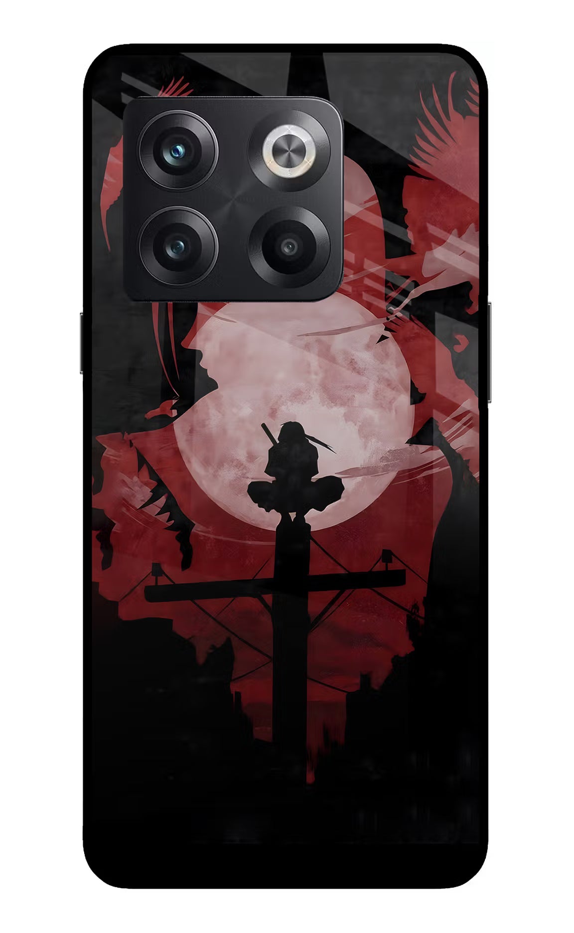 Naruto Anime OnePlus 10T 5G Glass Case Back Cover by Casekaro