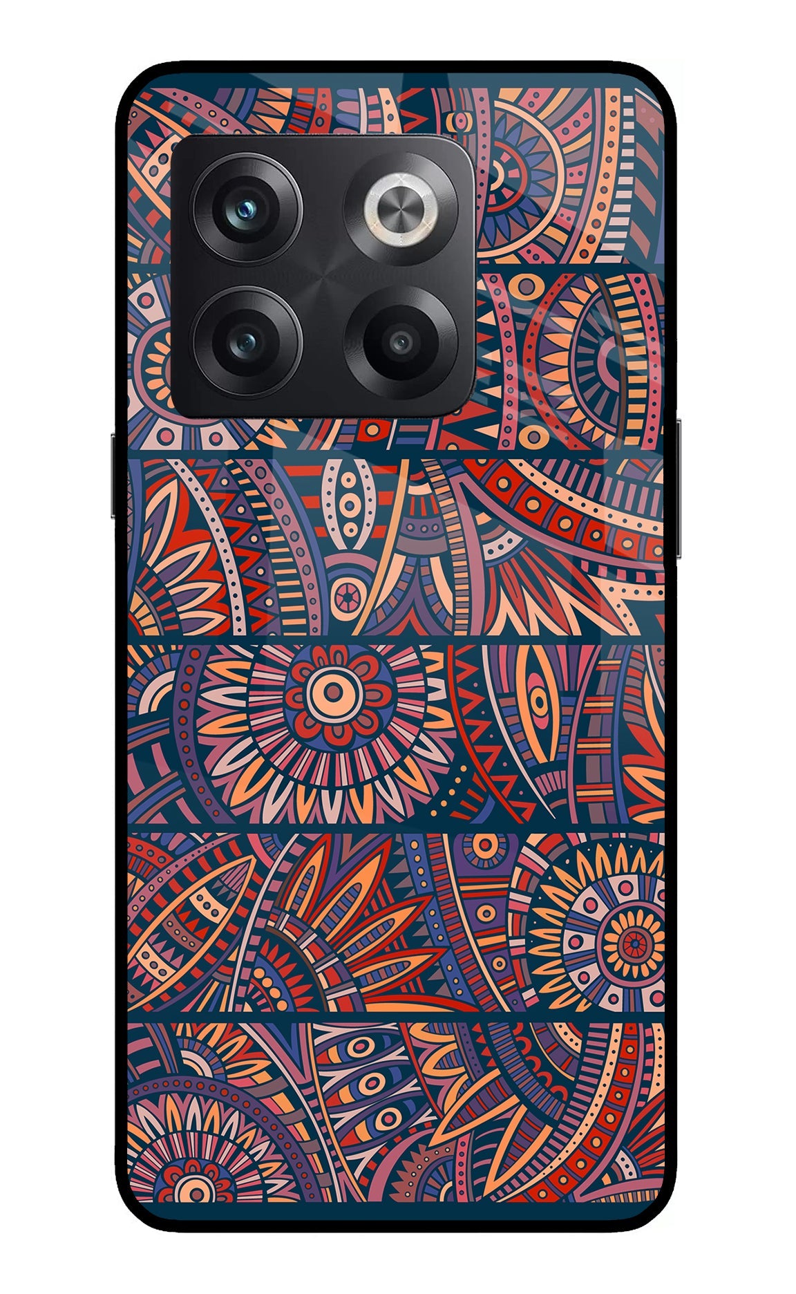 African Culture Design OnePlus 10T 5G Glass Case