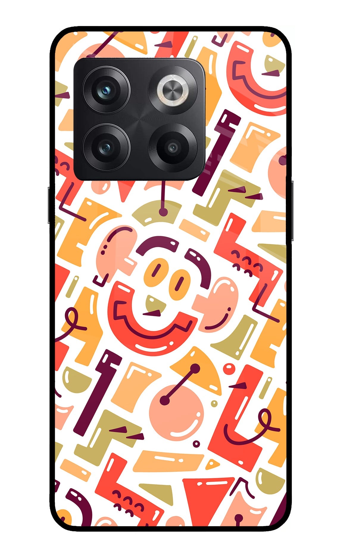 Doodle Pattern OnePlus 10T 5G Back Cover