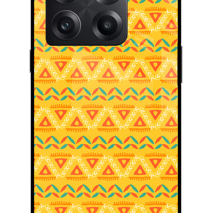 Tribal Pattern OnePlus 10T 5G Glass Case