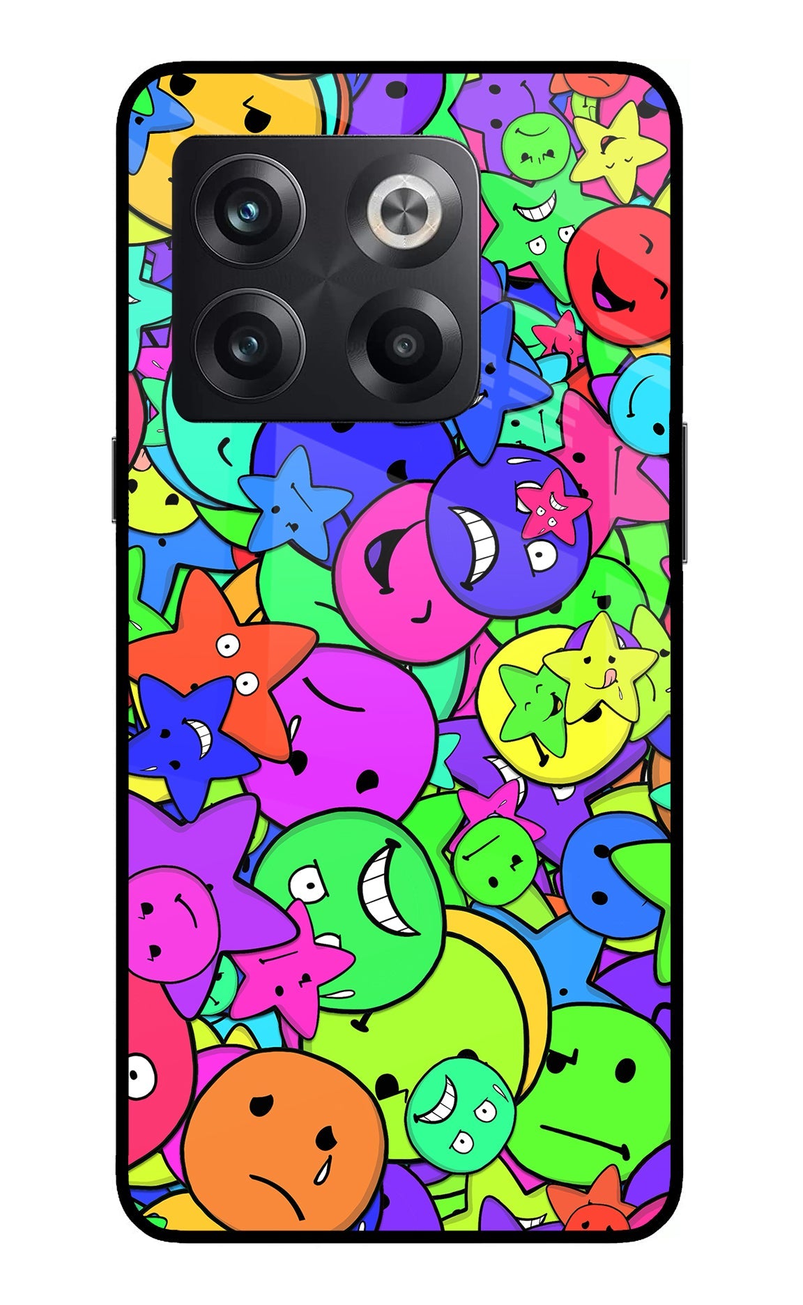 Fun Doodle OnePlus 10T 5G Glass Case