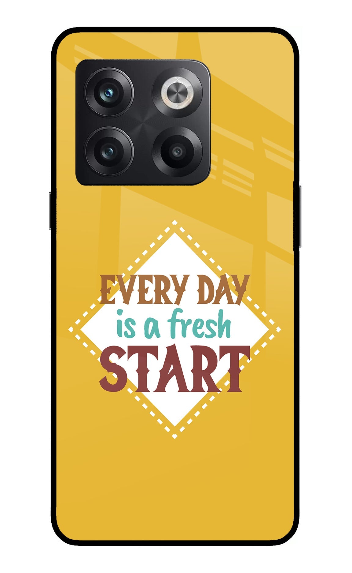 Every day is a Fresh Start OnePlus 10T 5G Back Cover