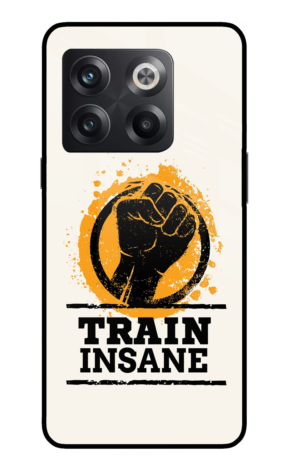 Train Insane OnePlus 10T 5G Glass Case