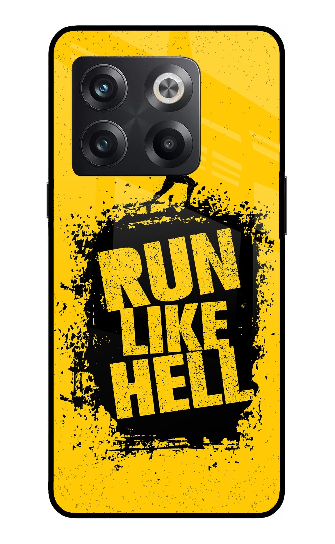 Run Like Hell OnePlus 10T 5G Back Cover