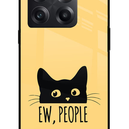 Ew People Catitude OnePlus 10T 5G Glass Case
