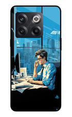Focused Hustler (AI Generated) OnePlus 10T 5G Glass Case