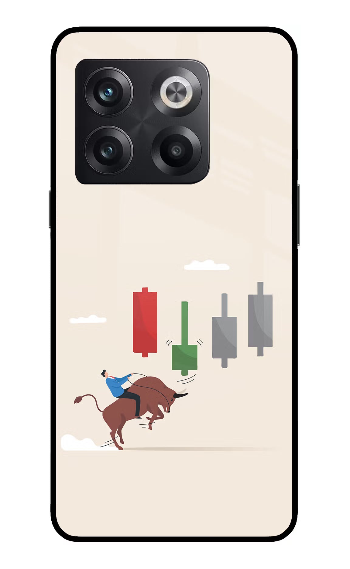 Bull Trading Momentum OnePlus 10T 5G Glass Case