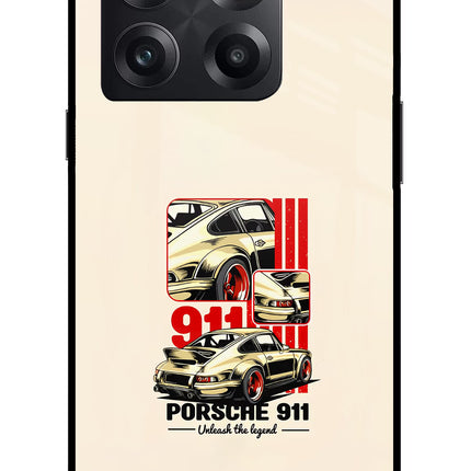 Classic Porsche 911 OnePlus 10T 5G Glass Case
