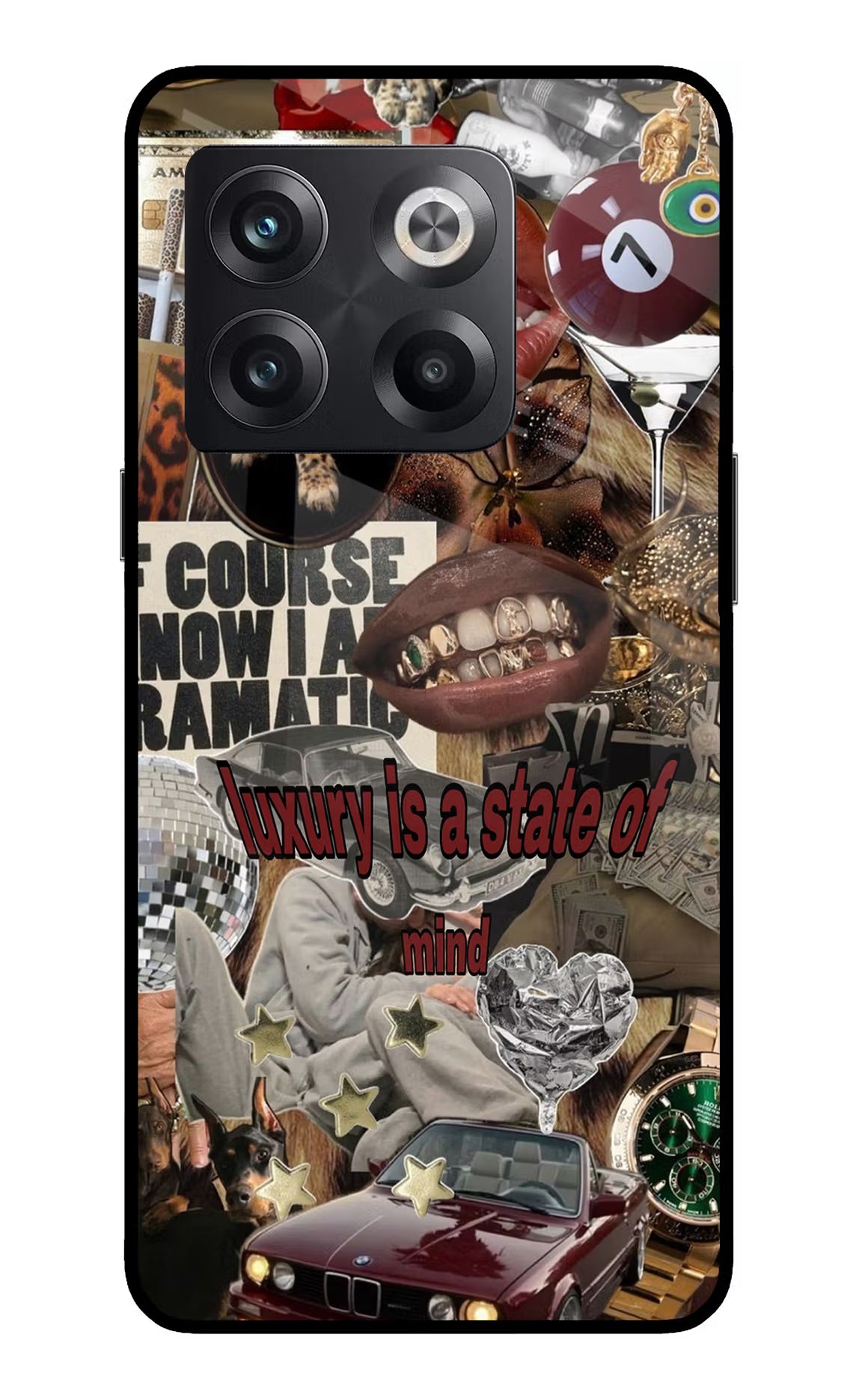 Luxury OnePlus 10T 5G Glass Case