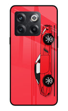 Red Velocity OnePlus 10T 5G Glass Case