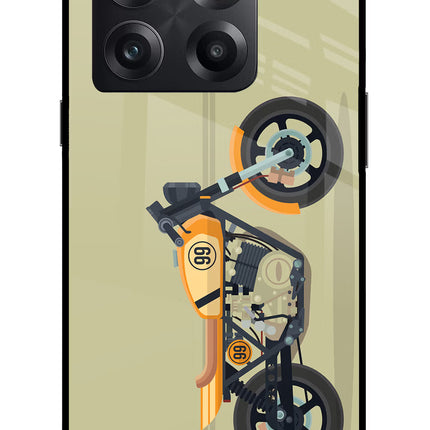 Vertical Speedster OnePlus 10T 5G Glass Case