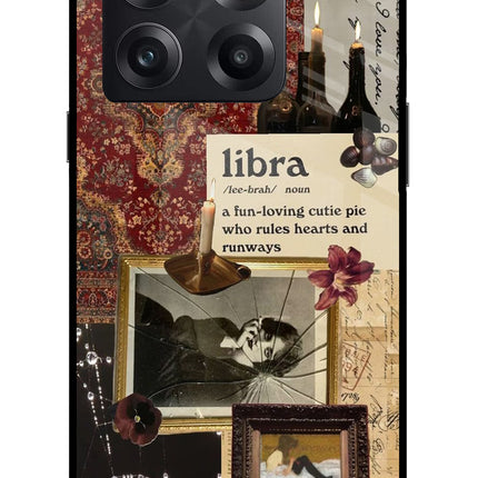 Libra Zodiac OnePlus 10T 5G Glass Case