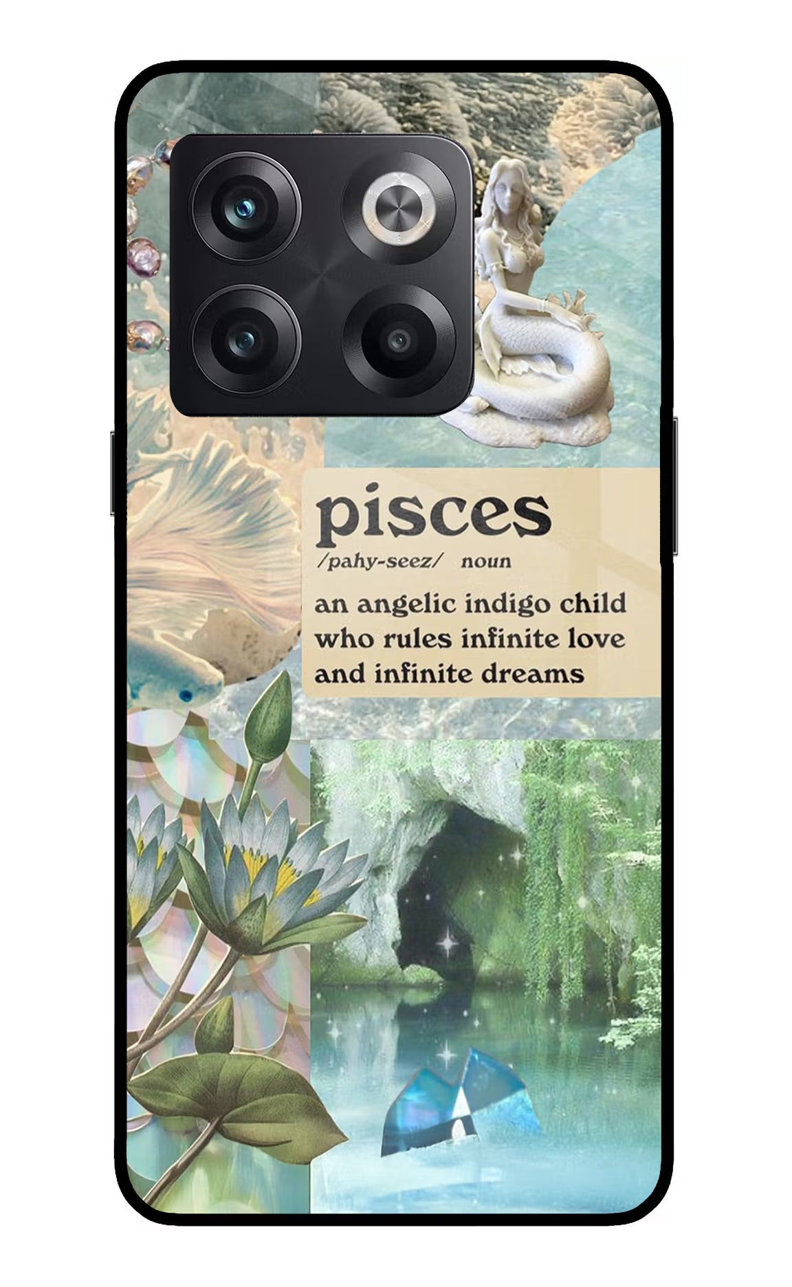 Pisces Zodiac OnePlus 10T 5G Glass Case