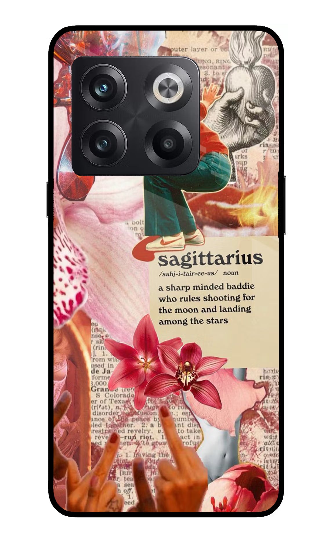 Sagittarius Zodiac OnePlus 10T 5G Glass Case