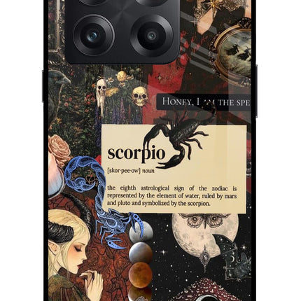 Scorpio Zodiac OnePlus 10T 5G Glass Case