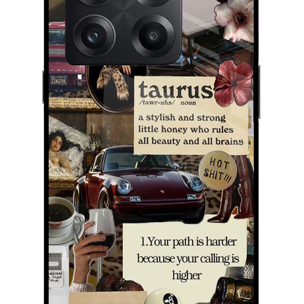 Taurus Zodiac OnePlus 10T 5G Glass Case
