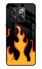 Fired Up – Black OnePlus 10T 5G Glass Case
