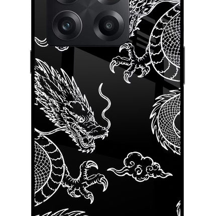 Twin Dragons OnePlus 10T 5G Glass Case