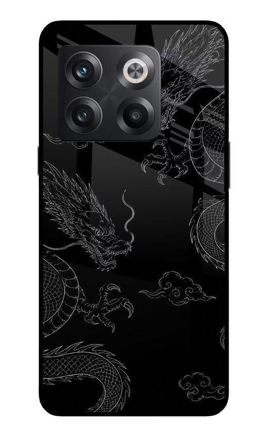 Twin Dragons OnePlus 10T 5G Glass Case