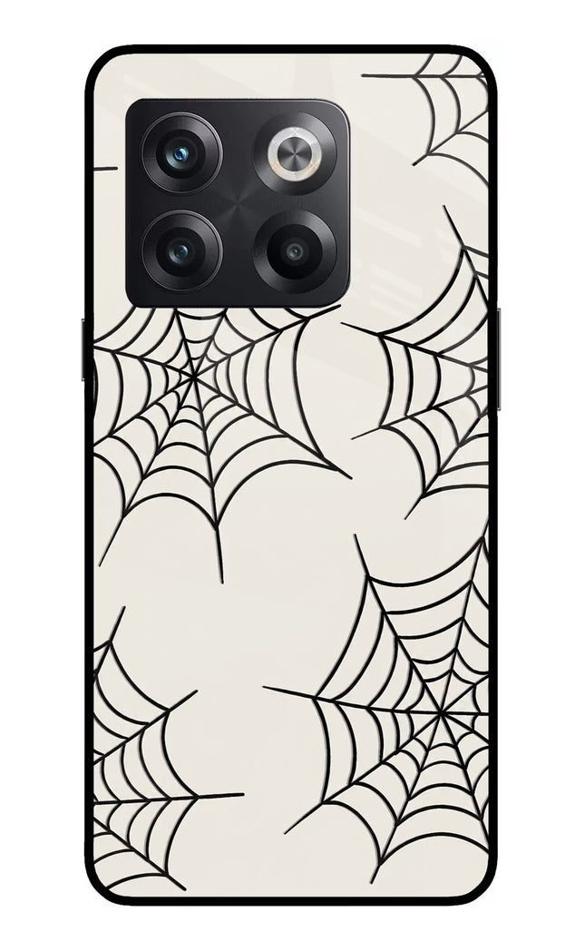 Spider Web OnePlus 10T 5G Glass Case