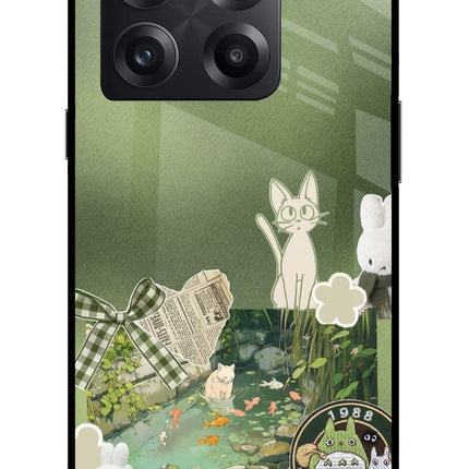 Aesthetic anime OnePlus 10T 5G Glass Case