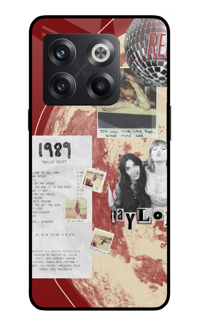 Taylor Swift OnePlus 10T 5G Glass Case