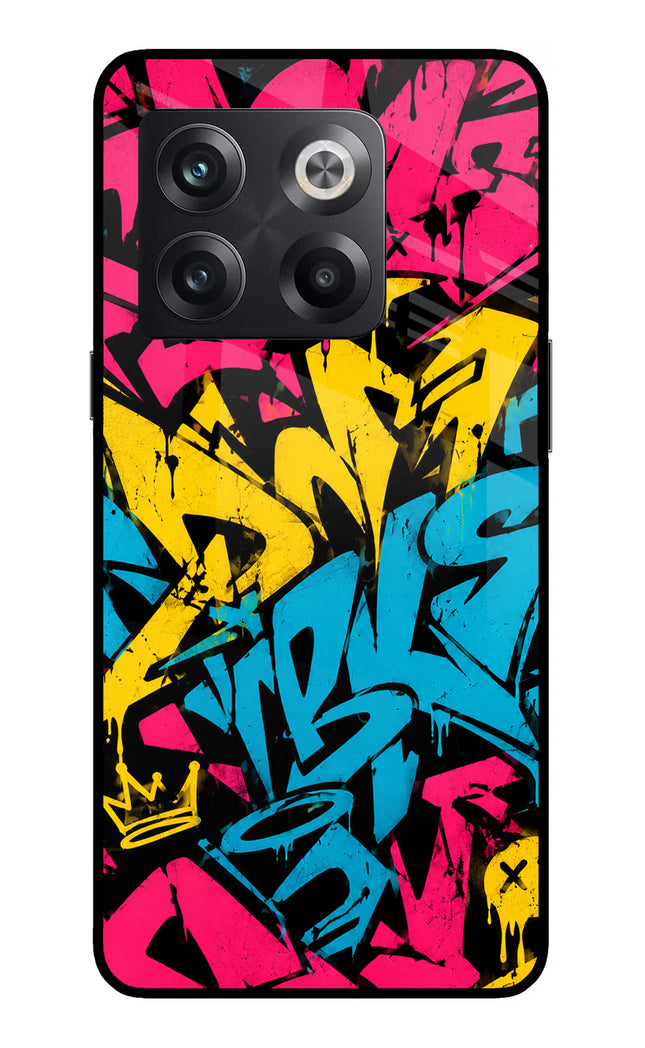 Graffiti Vibe OnePlus 10T 5G Glass Case