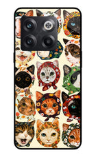 Cool Cat OnePlus 10T 5G Glass Case