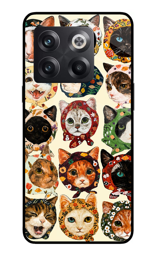 Cool Cat OnePlus 10T 5G Glass Case