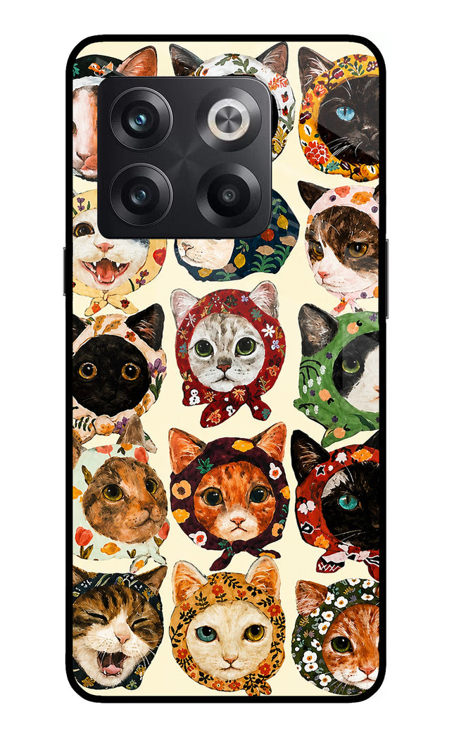 Cool Cat OnePlus 10T 5G Glass Case