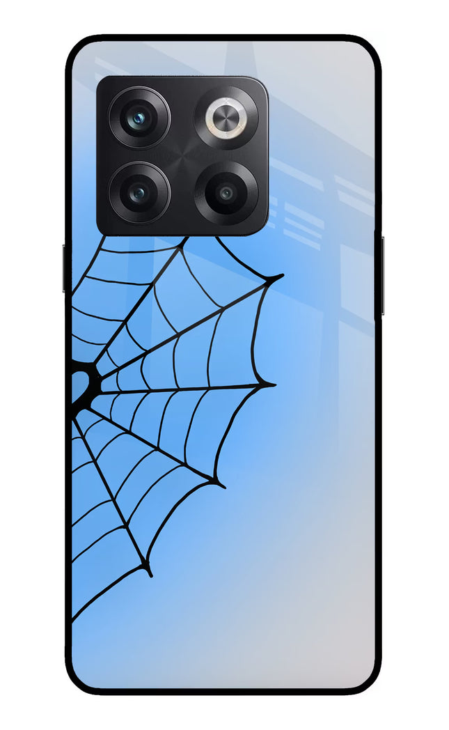 Blue Web OnePlus 10T 5G Glass Case