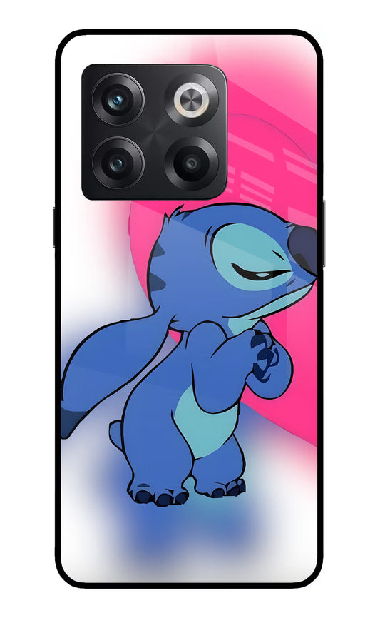 Stitch Hug OnePlus 10T 5G Glass Case