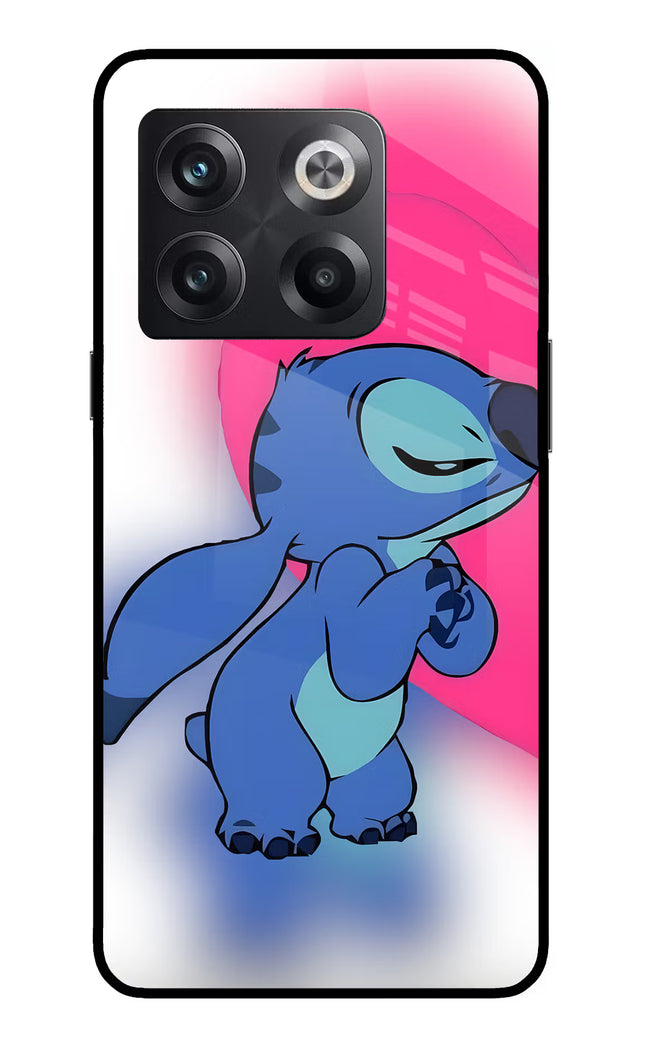 Stitch Hug OnePlus 10T 5G Glass Case