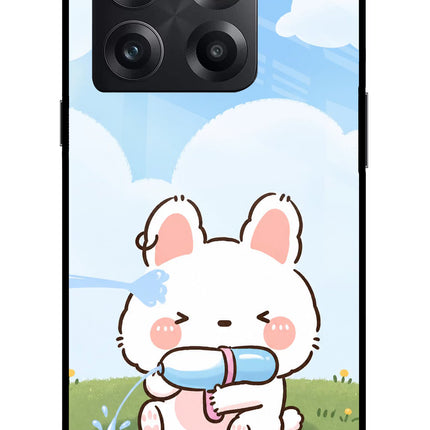 Bunny Treat OnePlus 10T 5G Glass Case