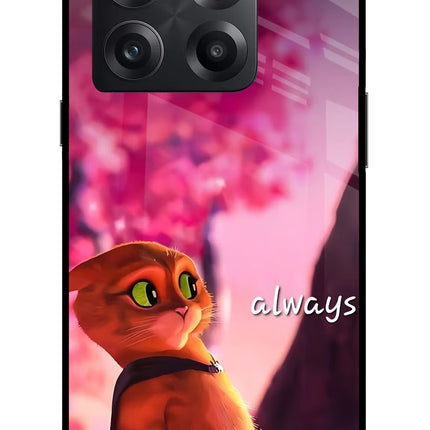 Always Cat OnePlus 10T 5G Glass Case